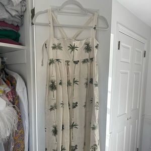 Agua by Agua Bendita maxi palm tree dress